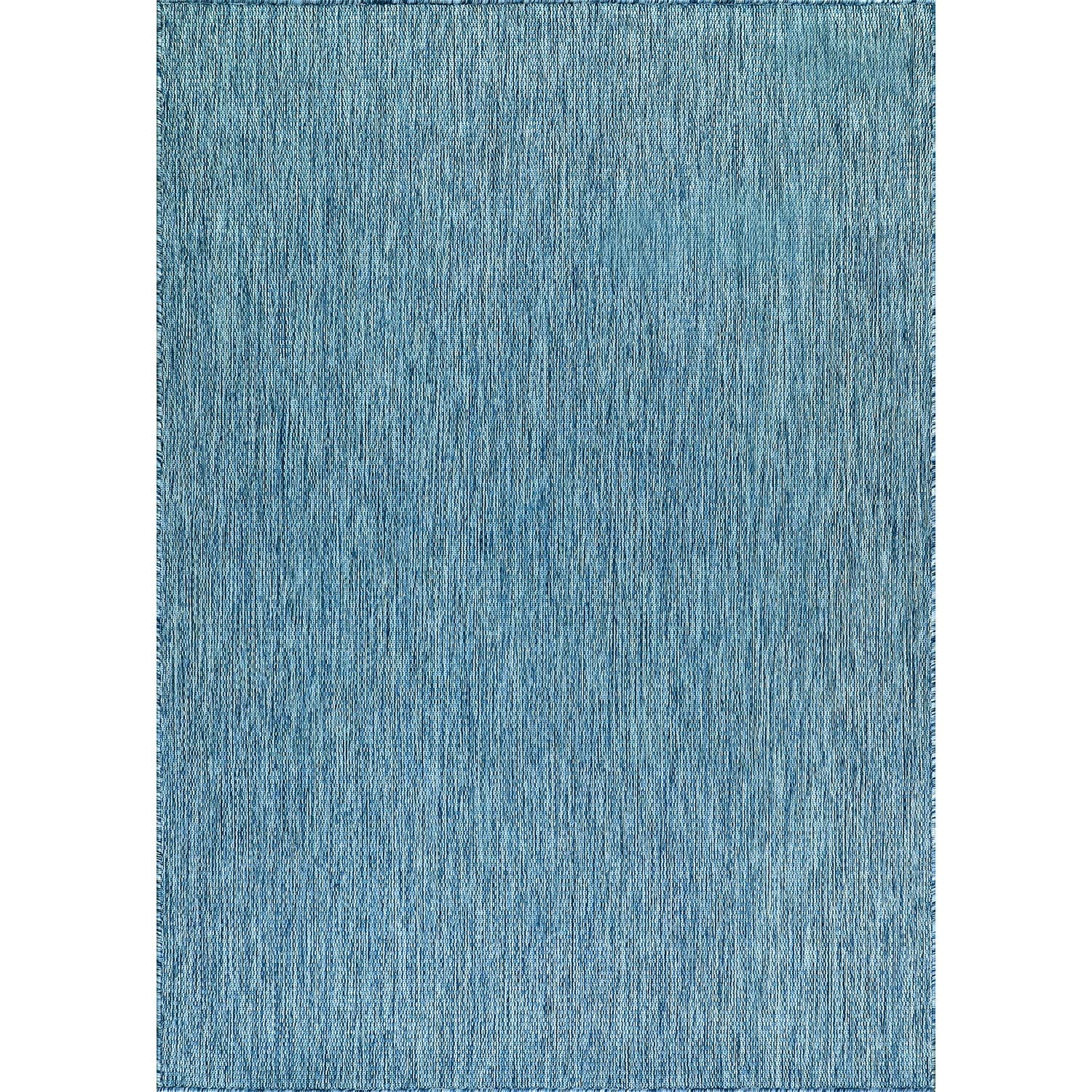 Aloha Washable Solid Indoor Outdoor Area Rug Patio Deck Living Room