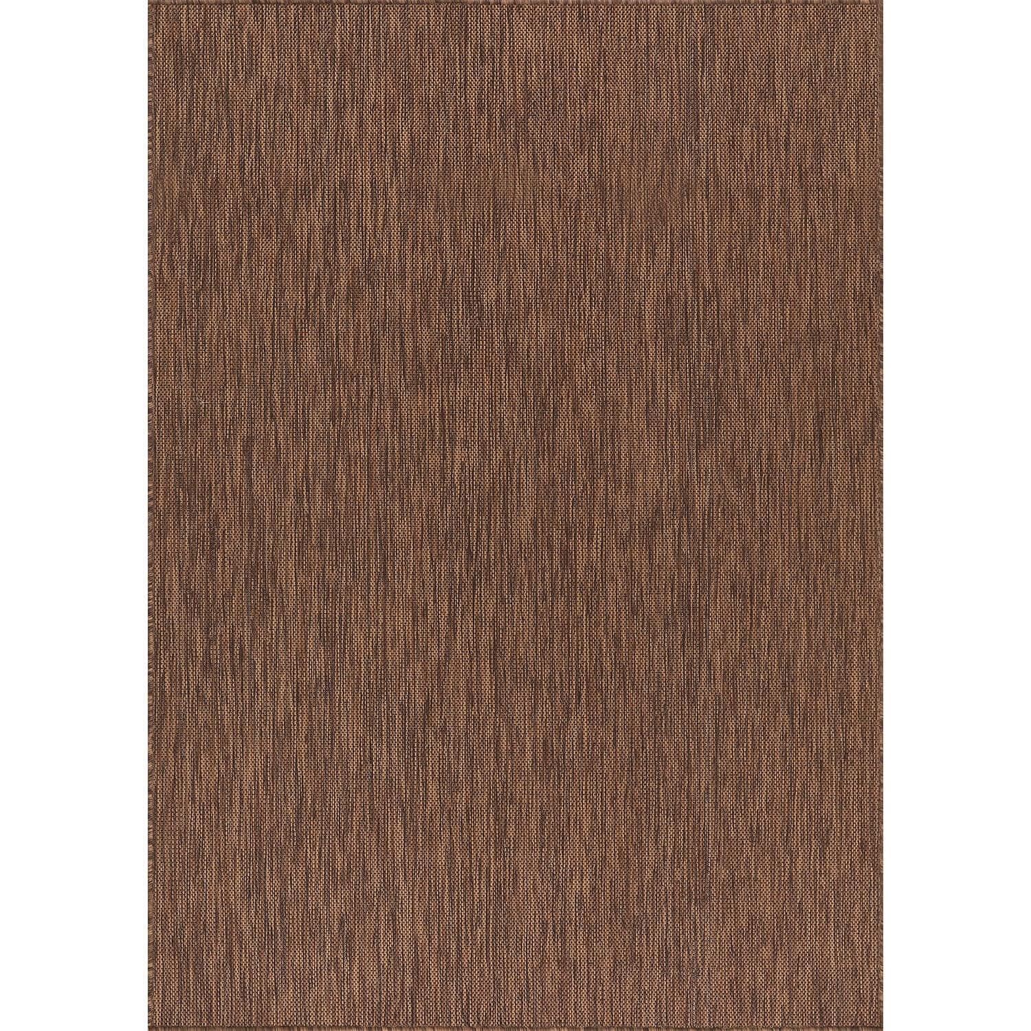 Aloha Washable Solid Indoor Outdoor Area Rug Patio Deck Living Room