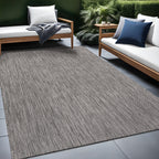 Aloha Washable Solid Indoor Outdoor Area Rug Patio Deck Living Room