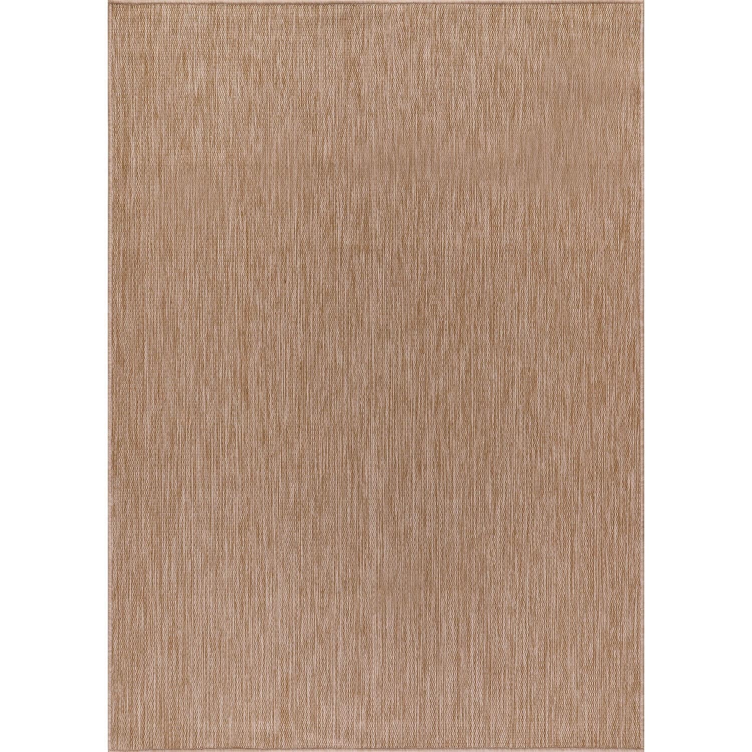 Aloha Washable Solid Indoor Outdoor Area Rug Patio Deck Living Room