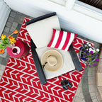 Amsterdam Design 100% Eco-friendly Lightweight Plastic Outdoor Mat/Rug