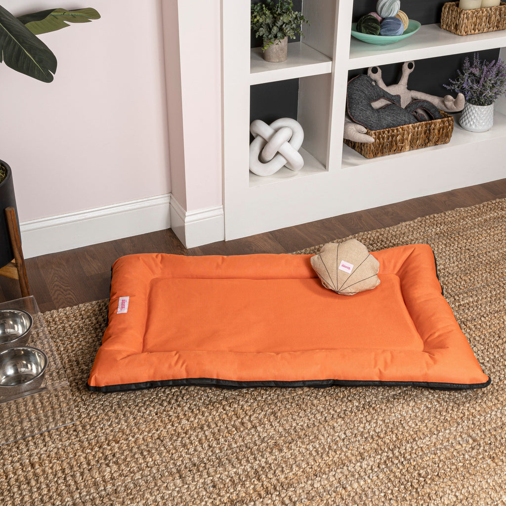 Archie Traditional Oxford Waterproof Indoor/Outdoor Hand-Washable Memory Foam Camping Pet Bed