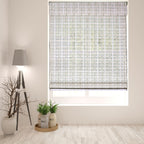 Arlo Blinds Cordless Lift Whitewash Bamboo 60-inch Roman Shade