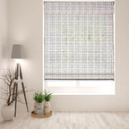 Arlo Blinds Cordless Lift Whitewash Bamboo 60-inch Roman Shade