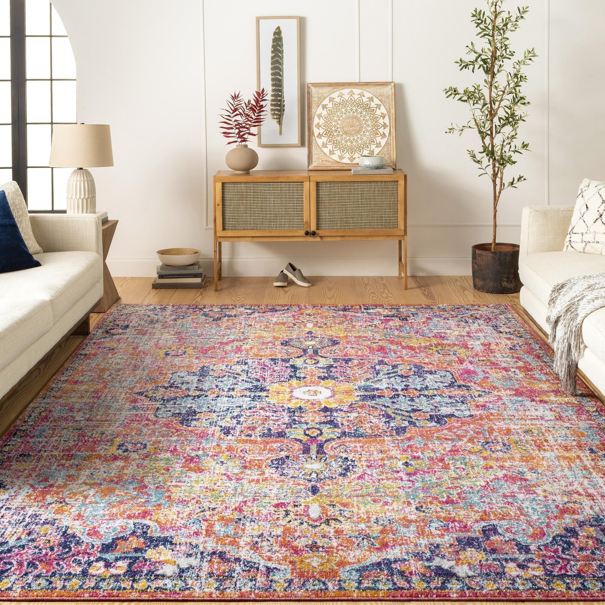 Livabliss Caressa Vintage Boho Area Rug