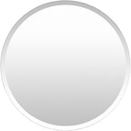 Artistic Weavers Mei Modern Beveled Round Mirror