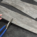 Aspect Peel and Stick Raised Stone Overlay Kitchen Backsplash Tile