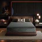 SweDrea 8/12 in. Medium Firm Gel-infused Memory Foam Hybrid Mattress Cooling and Breathable with CertiPUR-US, SGS and OEKO-TEX