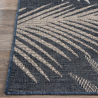Bahama Palm Frond Indoor/Outdoor Area Rug