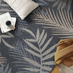 Bahama Palm Frond Indoor/Outdoor Area Rug