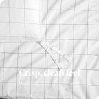 Bare Home Organic Cotton Percale Duvet Cover Set