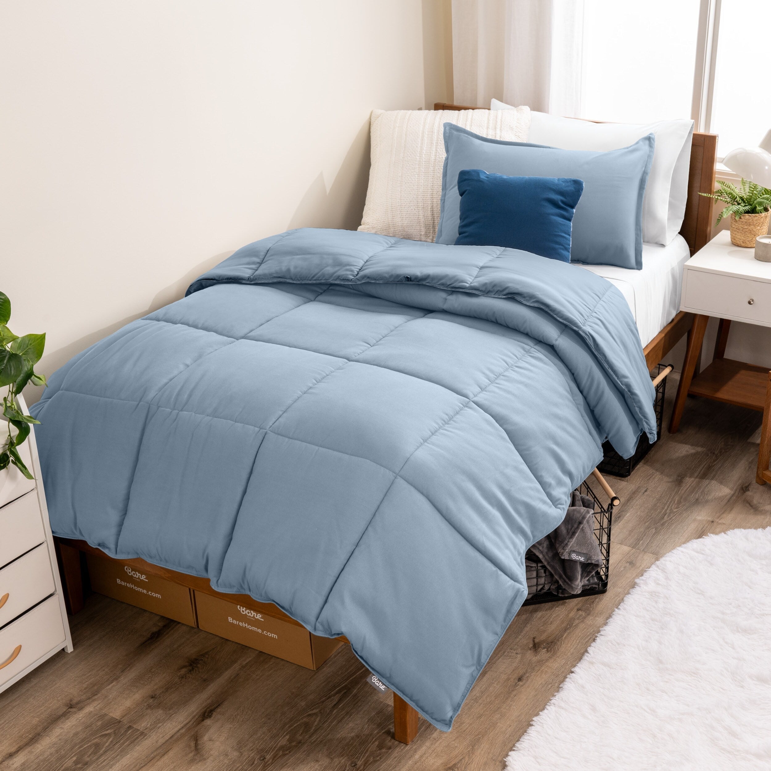 Bare Home Hypoallergenic Down Alternative Comforter Set