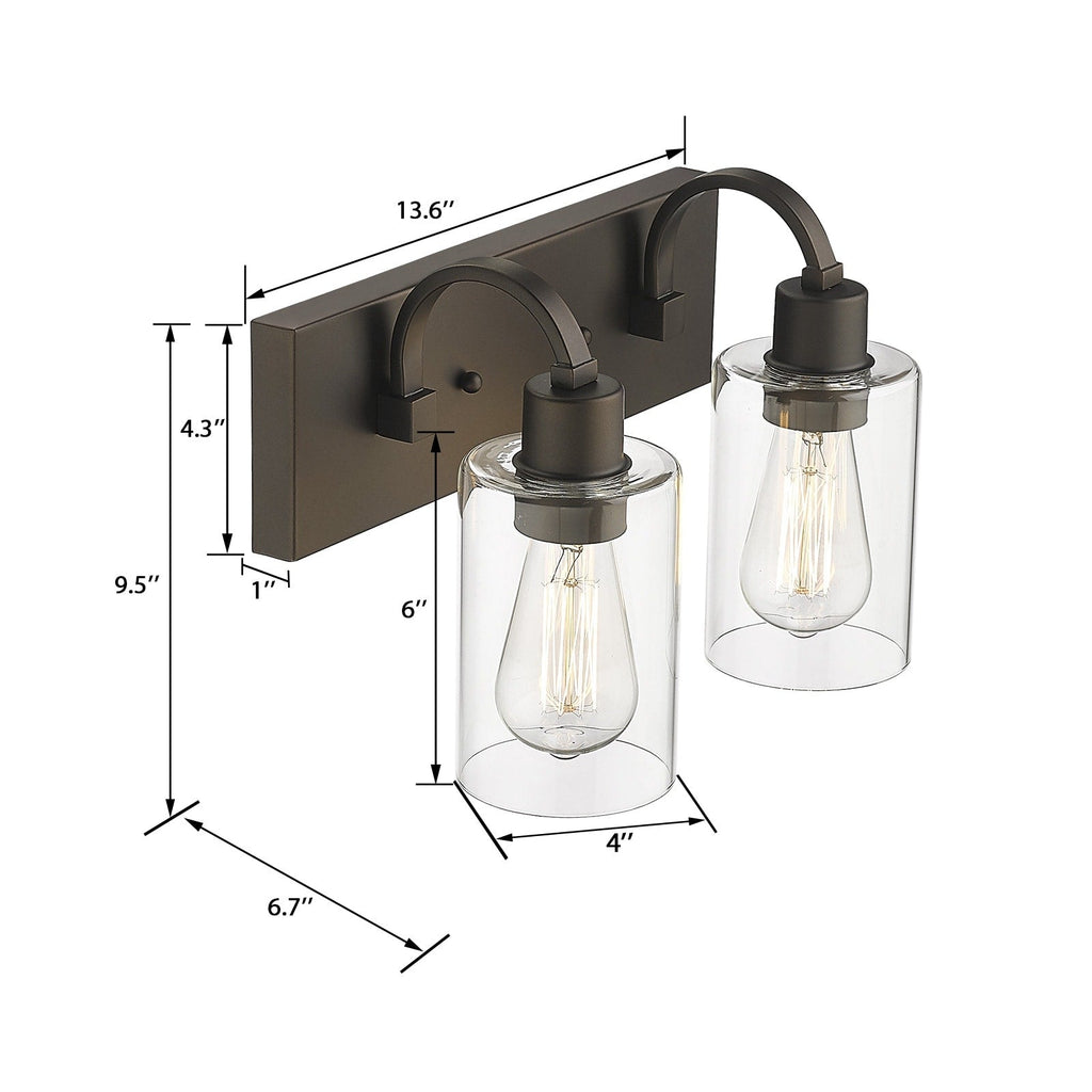 Bathroom Vanity Light Fixtures - Farmhouse Wall Light for Bathroom