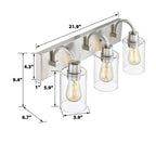 Bathroom Vanity Light Fixtures - Farmhouse Wall Light for Bathroom
