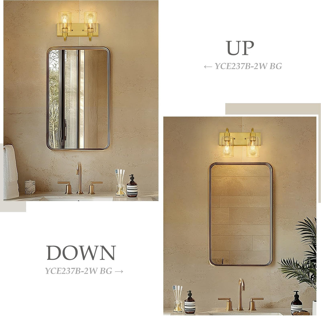 Bathroom Vanity Light Fixtures - Farmhouse Wall Light for Bathroom