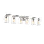 Bathroom Vanity Light,Wall Sconce Lamp Over Mirror with Clear Glass Shade