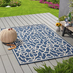 Belmont Indoor/ Outdoor Geometric Area Rug by Christopher Knight Home