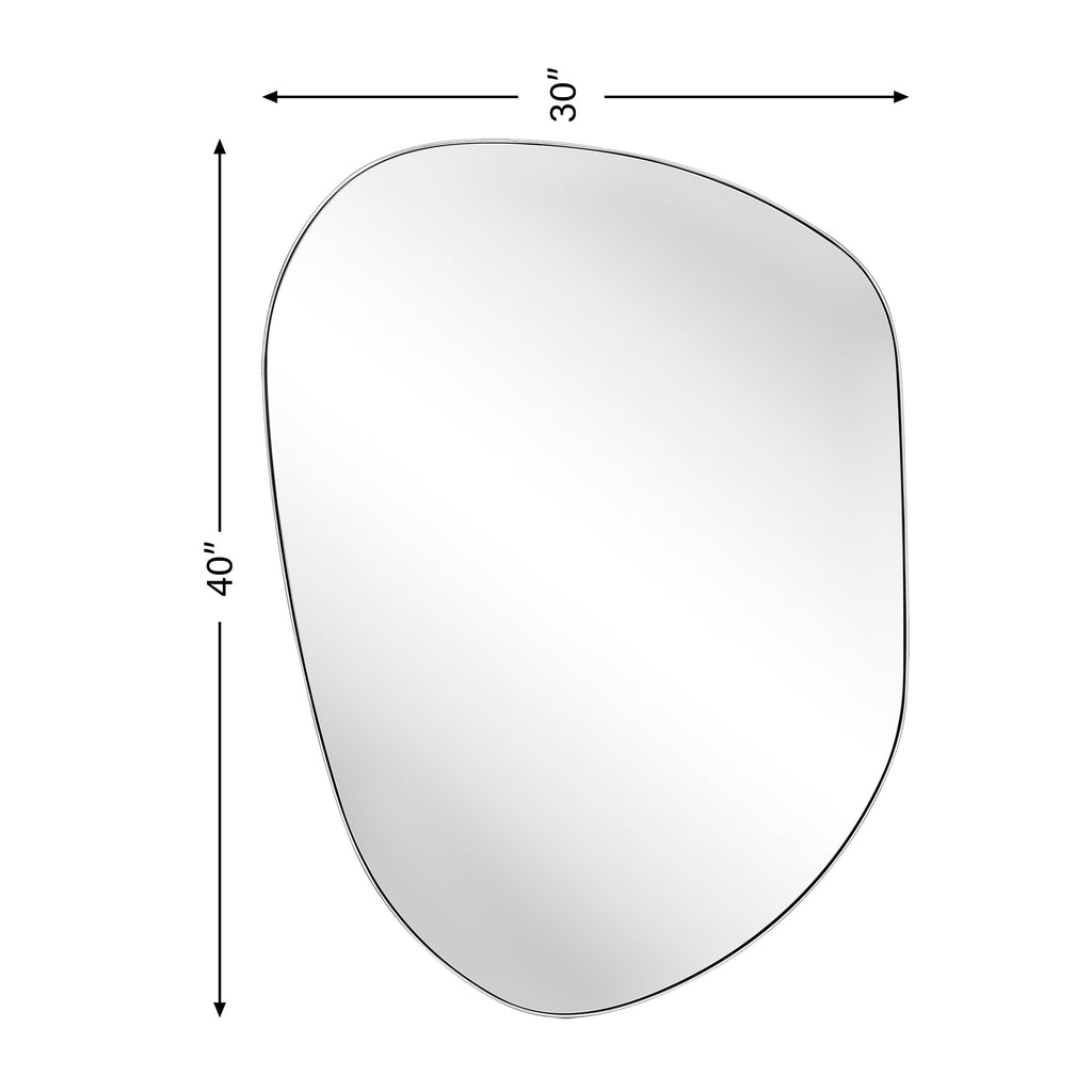 TEHOME Bertlinde wall mirror irregular shaped mirror for living room