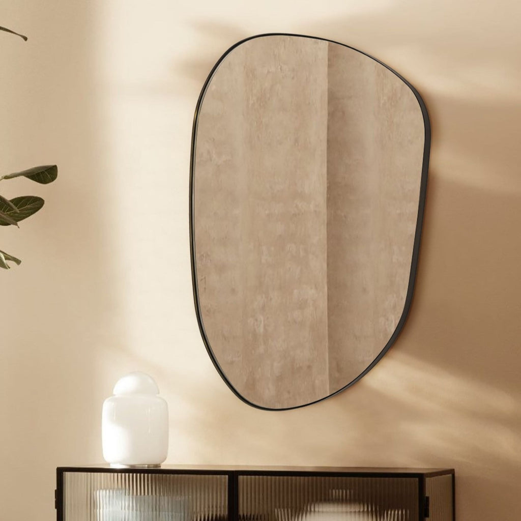 TEHOME Bertlinde wall mirror irregular shaped mirror for living room