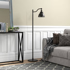 Beverly 65 Tall Floor Lamp with Metal Shade