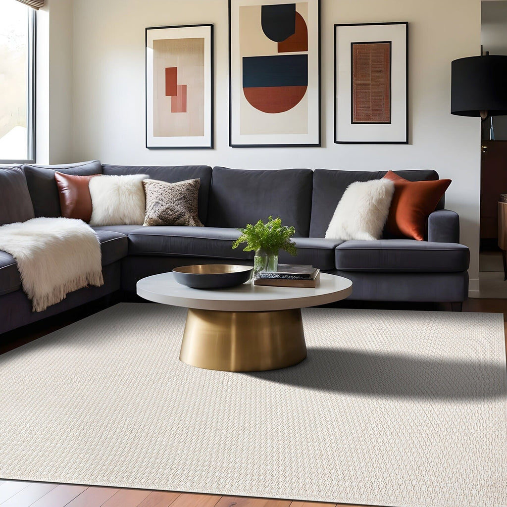 Beverly Rug Easy Clean Non Shedding Jute Rug