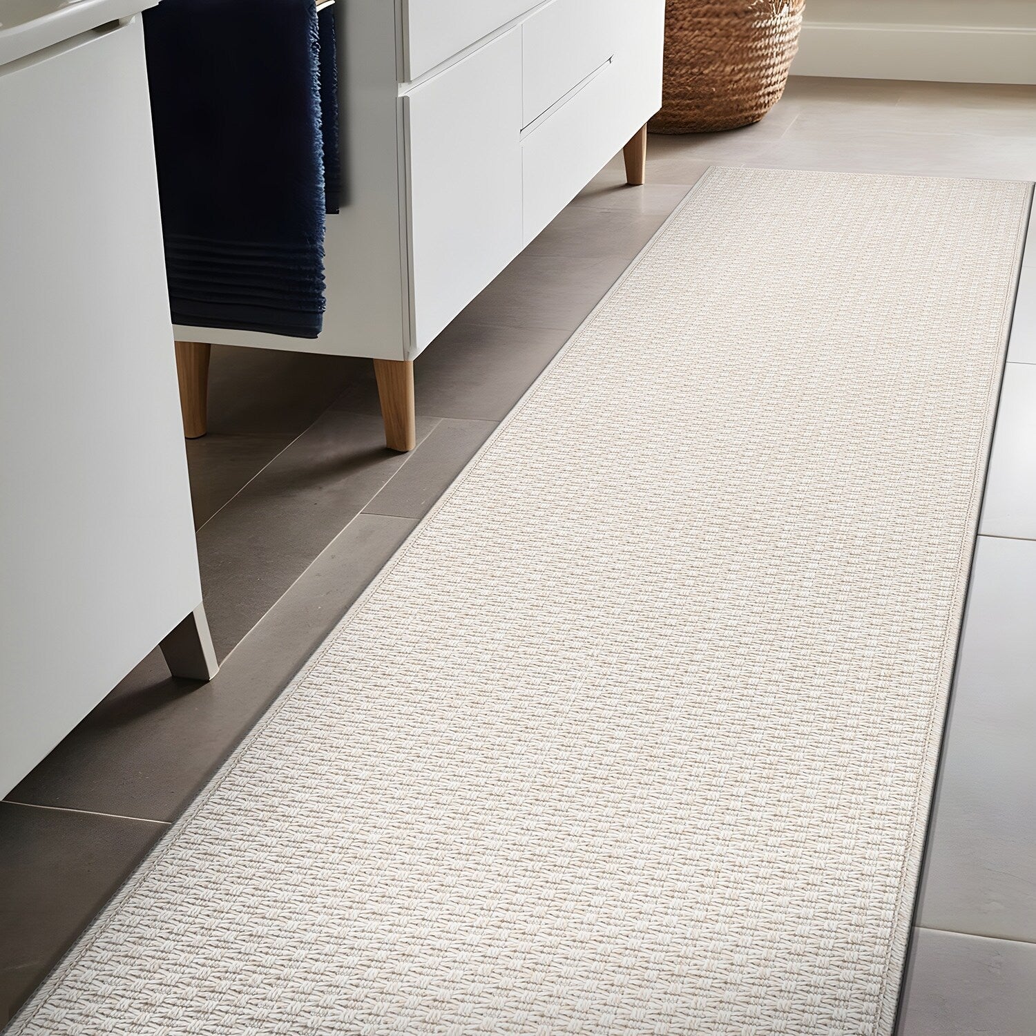 Beverly Rug Easy Clean Non Shedding Jute Rug