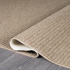 Beverly Rug Solid Color Non-Slip Rubber Back Washable Indoor Area Rug