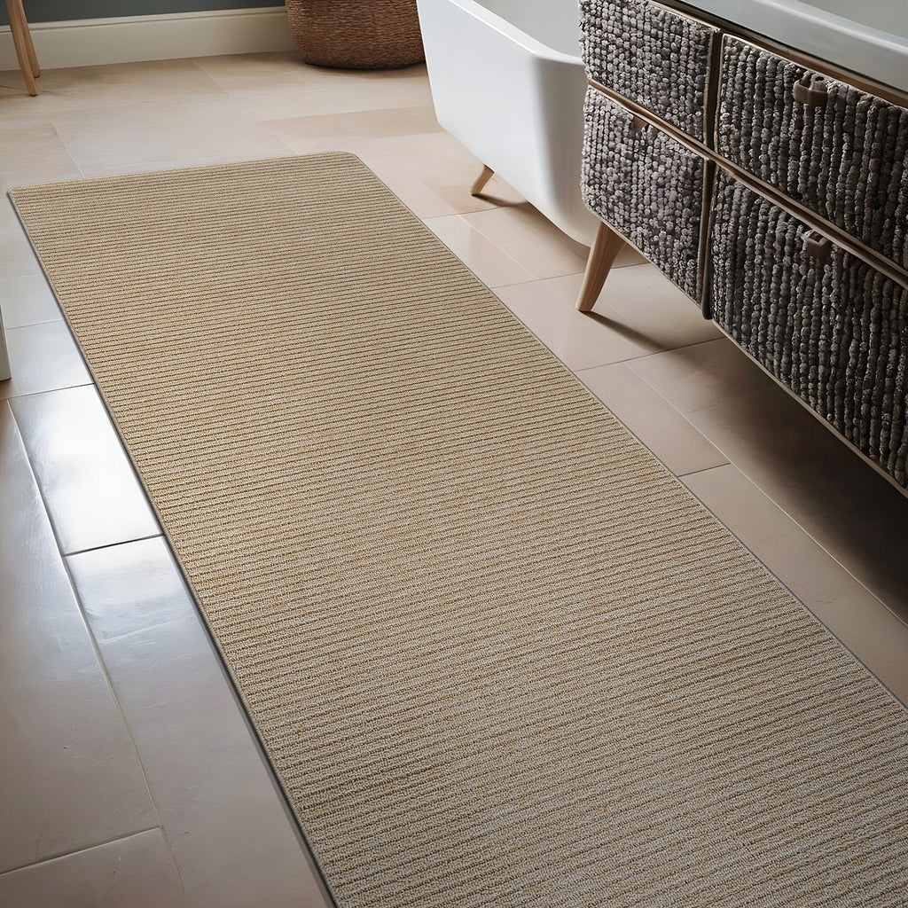 Beverly Rug Solid Color Non-Slip Rubber Back Washable Indoor Area Rug