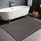 Beverly Rug Solid Color Non-Slip Rubber Back Washable Indoor Area Rug