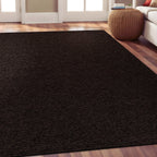 Beverly Rug Solid Color Non-Slip Rubber Back Washable Indoor Area Rug