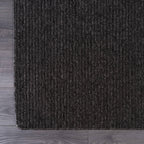 Beverly Rug Solid Color Non-Slip Rubber Back Washable Indoor Area Rug