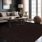 Beverly Rug Solid Color Non-Slip Rubber Back Washable Indoor Area Rug