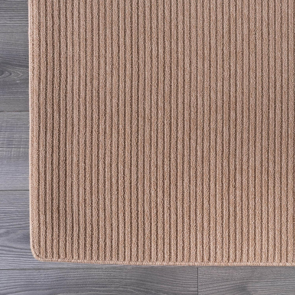 Beverly Rug Solid Color Non-Slip Rubber Back Washable Indoor Area Rug