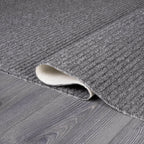 Beverly Rug Solid Color Non-Slip Rubber Back Washable Indoor Area Rug