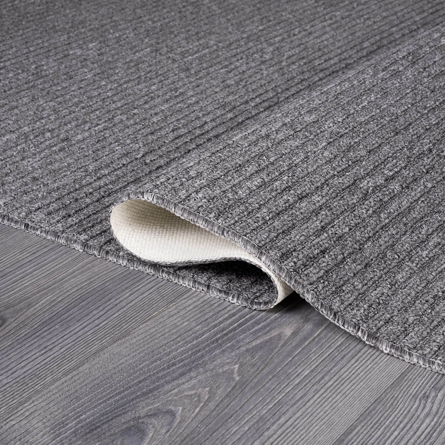 Beverly Rug Solid Color Non-Slip Rubber Back Washable Indoor Area Rug