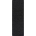 Beverly Rug Solid Color Non-Slip Rubber Back Washable Indoor Area Rug