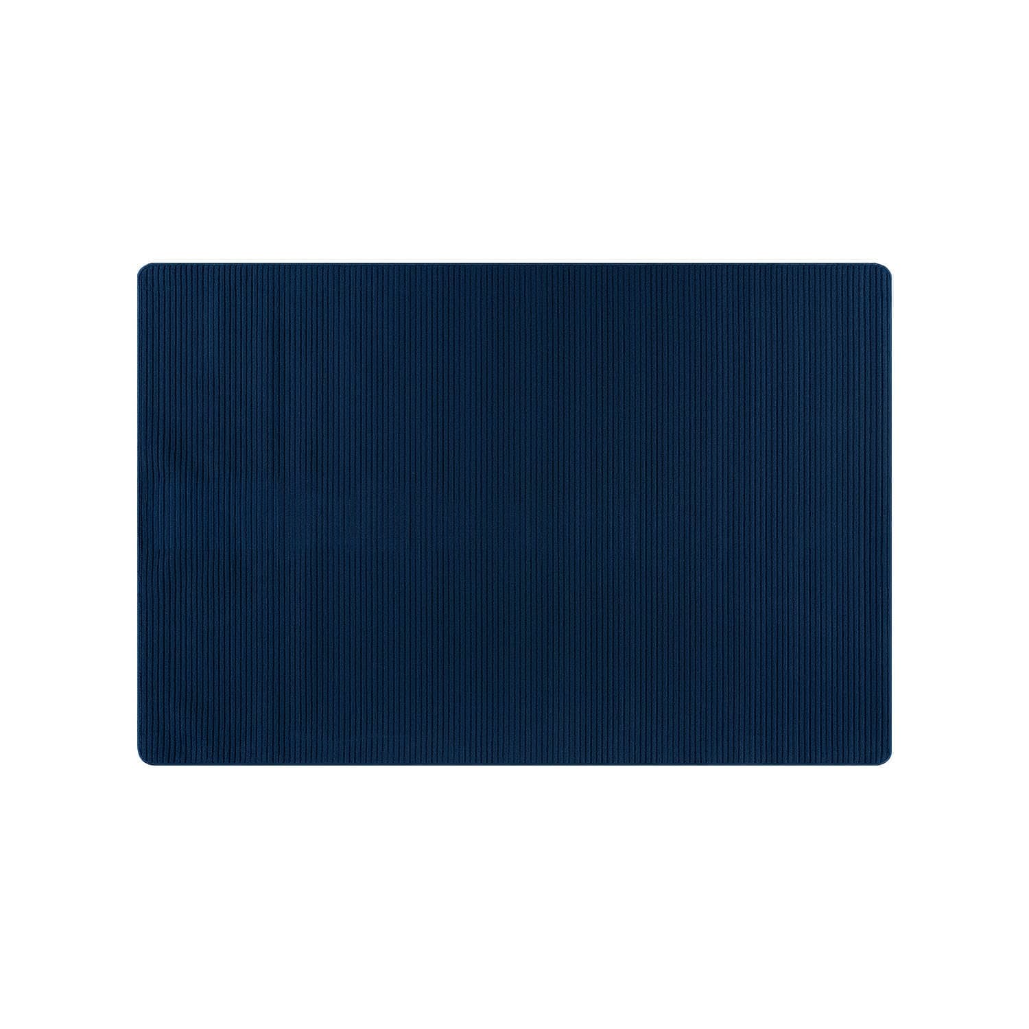 Beverly Rug Solid Color Non-Slip Rubber Back Washable Indoor Area Rug