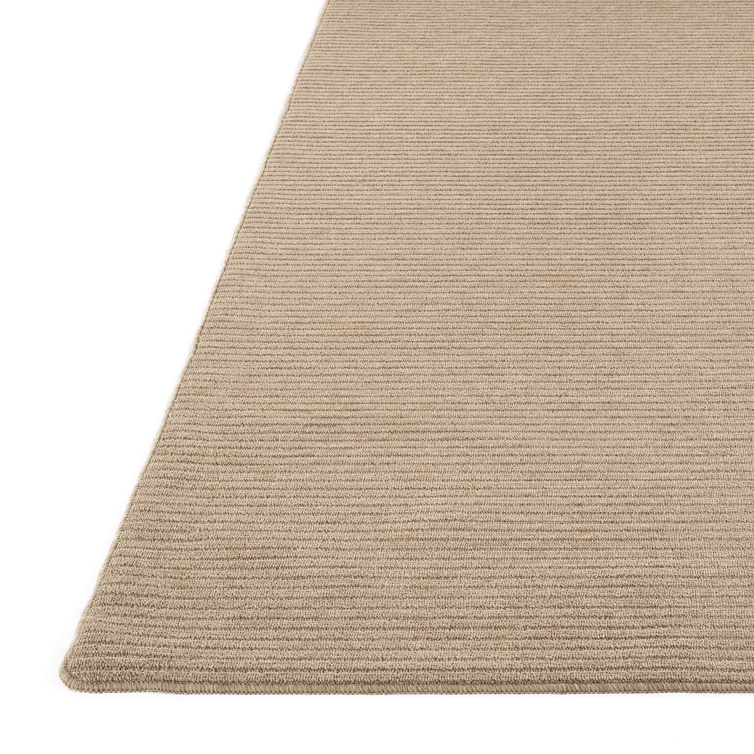 Beverly Rug Solid Color Non-Slip Rubber Back Washable Indoor Area Rug