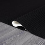 Beverly Rug Solid Color Non-Slip Rubber Back Washable Indoor Area Rug