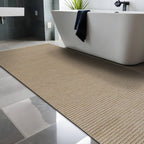 Beverly Rug Solid Color Non-Slip Rubber Back Washable Indoor Area Rug