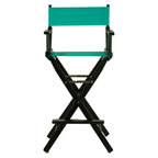 Black Frame 30-inch Director's Chair