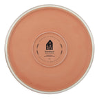 Bloomhouse Santorini Mist 16 Piece Double Bowl Terracotta Reactive Glaze Plates and Bowls Dinnerware Set