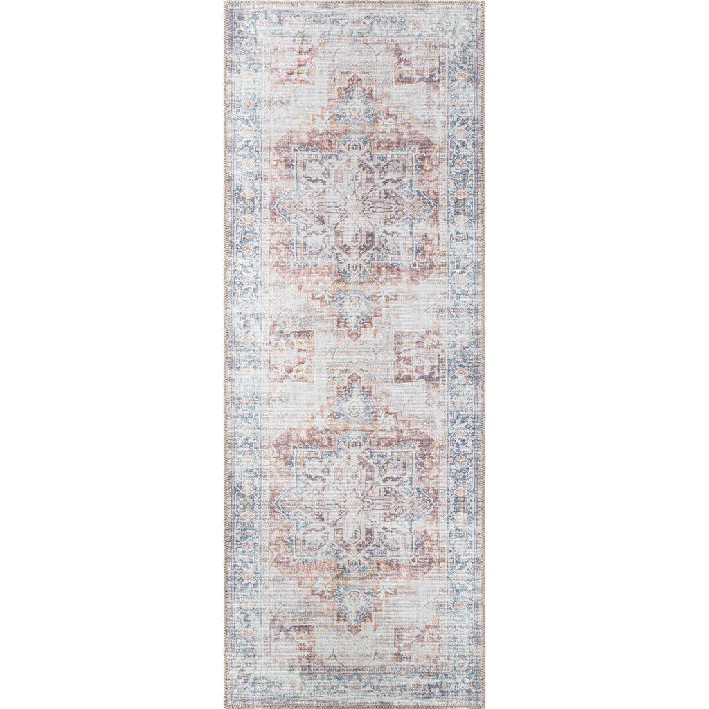 Bohemian Distressed Machine Washable Area Rug