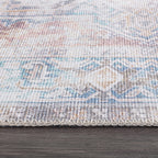 Bohemian Distressed Machine Washable Area Rug