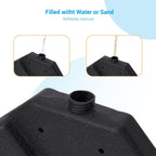 Bonosuki 4-Piece Cantilever Base Offset Patio Umbrella Stand, 176lb - 40.9 x 40.9