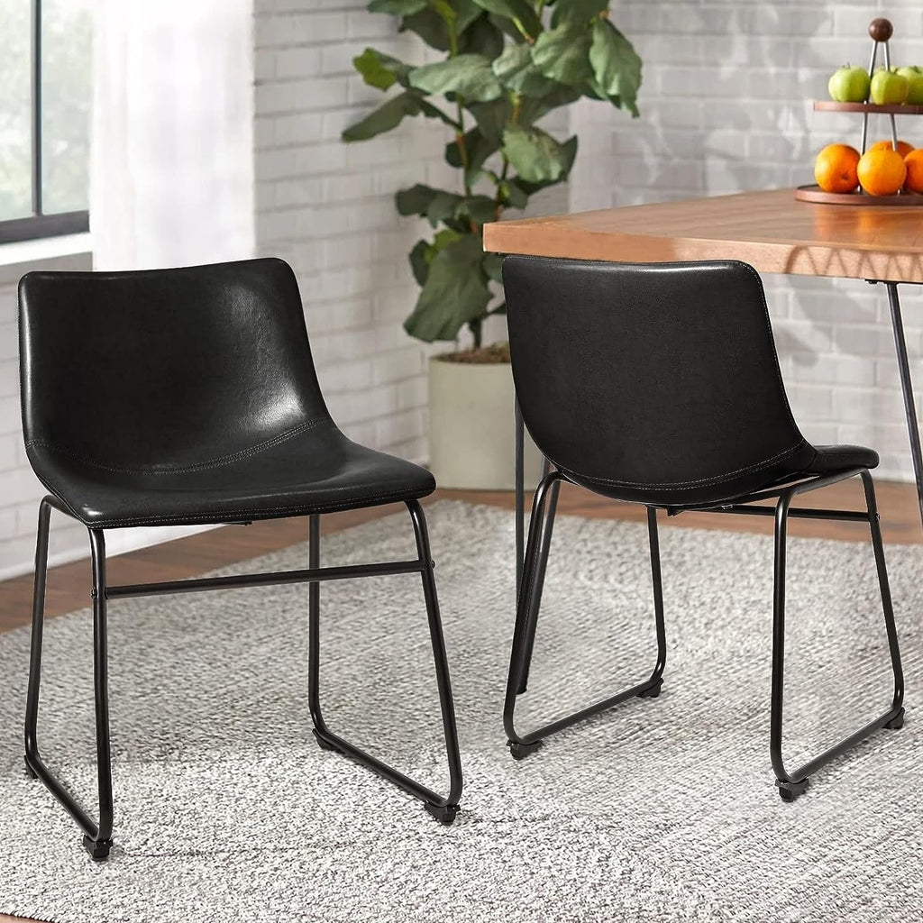 Bossin 18/26/30 inch Bar Stools,Counter Height Bar Stools with Back Modern PU Leather Stools Dining Chair with Footrest