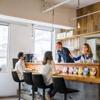 Bossin Adjustable Swivel Bar Stools with Backs – Counter Height