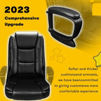 Bossin Big and Tall Office Chair High Back Executive Chair Ergonomic Adjustable Executive Leather Chair,400lbs