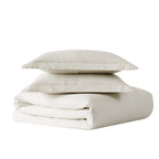 Brooklyn Loom Tight-Weave Cotton Percale Duvet Set