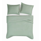 Brooklyn Loom Tight-Weave Cotton Percale Duvet Set